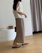 유스 요루 일자 스커트