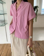 로건 브랜드 카라셔츠