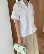 로건 브랜드 카라셔츠