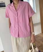 로건 브랜드 카라셔츠