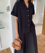 로건 브랜드 카라셔츠