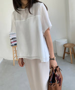 두겹 레아 블라우스