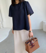 두겹 레아 블라우스