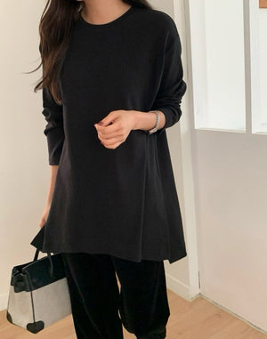 모니카 기모 레이어드 티셔츠