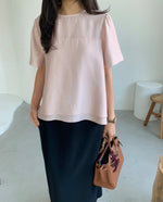 두겹 레아 블라우스