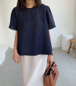 두겹 레아 블라우스