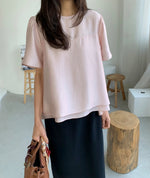 두겹 레아 블라우스